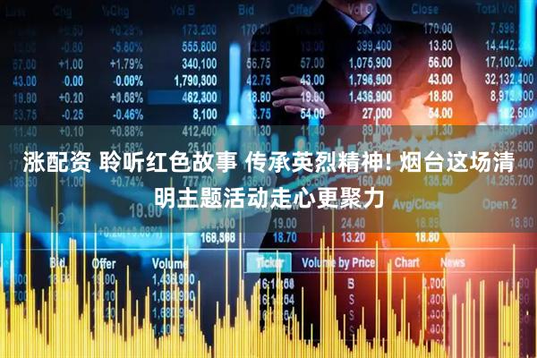 涨配资 聆听红色故事 传承英烈精神! 烟台这场清明主题活动走心更聚力