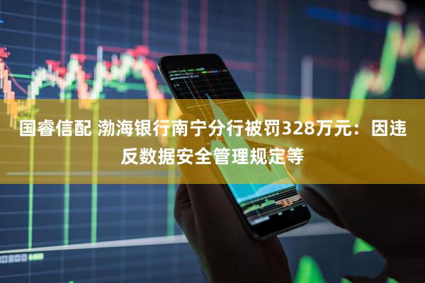 国睿信配 渤海银行南宁分行被罚328万元：因违反数据安全管理规定等